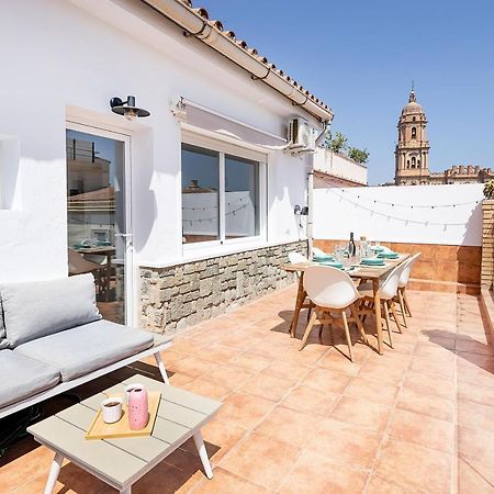 Homey Apt- Atico Con Vistas A La Catedral Малага Экстерьер фото